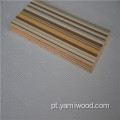 Wood Grain Melamine Paper Face Blockboard Core Wood